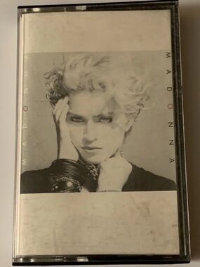 Madonna Self Titled Debut Cassette Tape 1983 Sire Records‎ Lucky Star Borderline